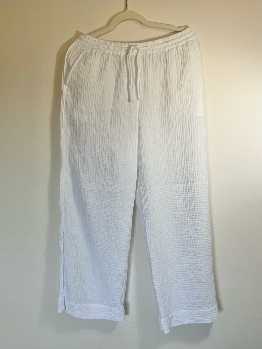 White Cotton Pants | New Without Tags
